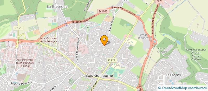 localisation de l'entreprise SCCV DU 30 OCTOBRE à BOIS-GUILLAUME