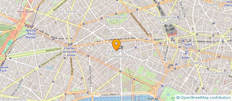 localisation de l'entreprise SCCV DU CHAIS à PARIS