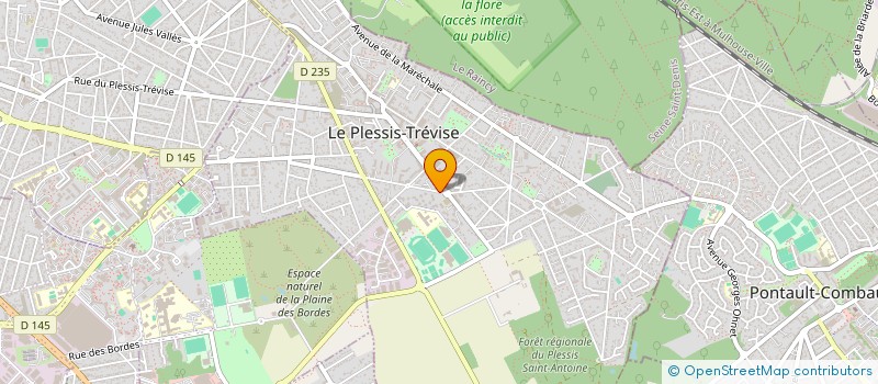 localisation de l'entreprise SCCV DU CHATEAU  LE PLESSIS-TREVISE