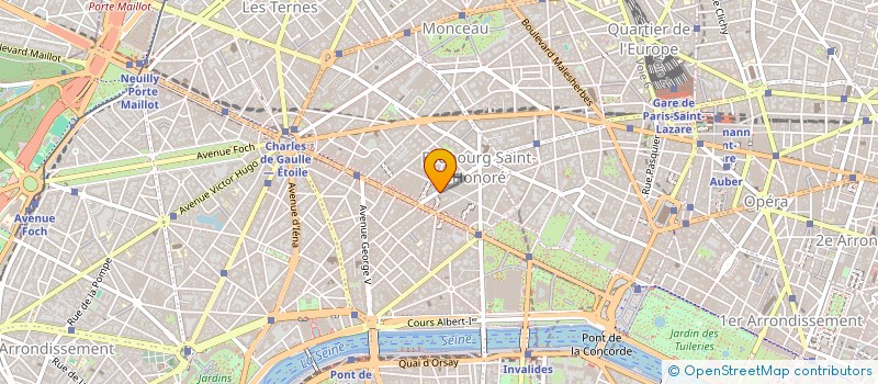 localisation de l'entreprise SCCV DU CHEVREUIL à PARIS