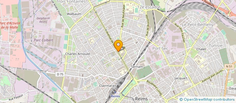 localisation de l'entreprise SCCV DU CLOS SOLFERINO  MERFY