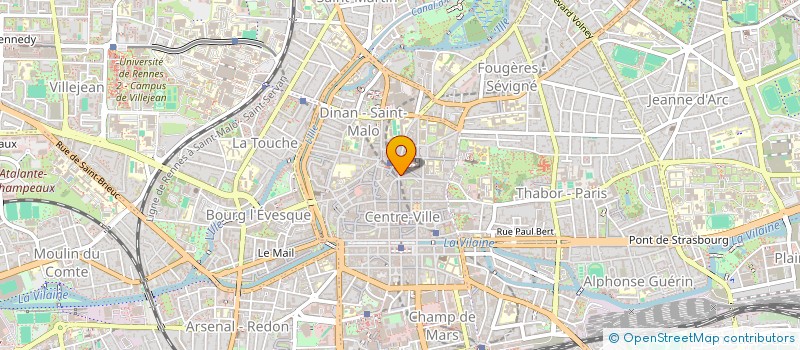 localisation de l'entreprise SCCV DU DOMAINE DE LA METTRIE à RENNES