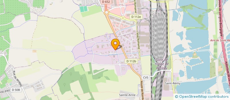 localisation de l'entreprise SCCV DU FRENE  NORROY-LE-VENEUR