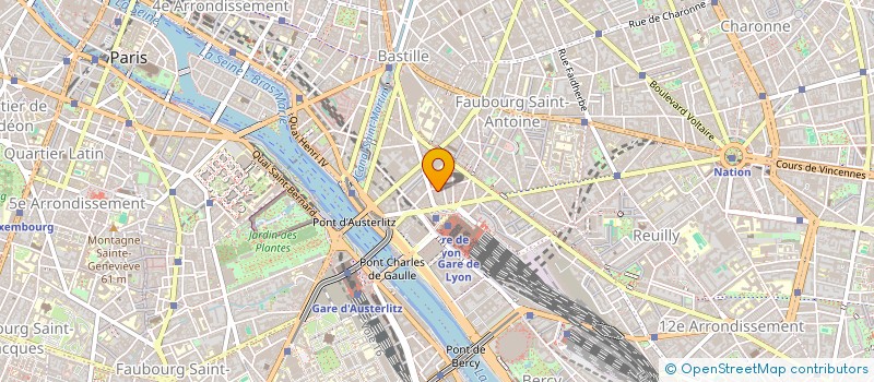 localisation de l'entreprise SCCV DU GRAND BEFFROI à PARIS