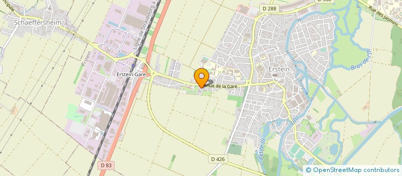 localisation de l'entreprise SCCV DU LANDSBERG  ERSTEIN