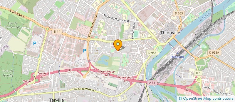 localisation de l'entreprise SCCV DU LANGUEDOC à THIONVILLE