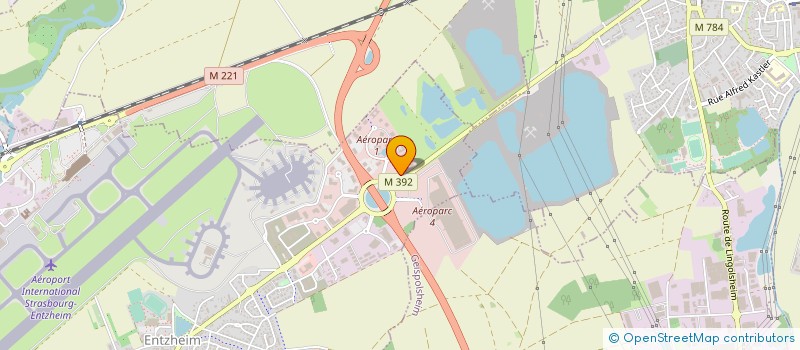 localisation de l'entreprise SCCV DU LION  ENTZHEIM