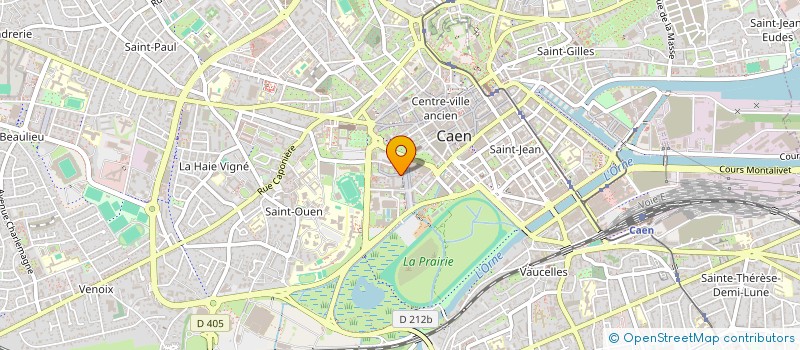 localisation de l'entreprise SCCV DU MARAIS à CAEN
