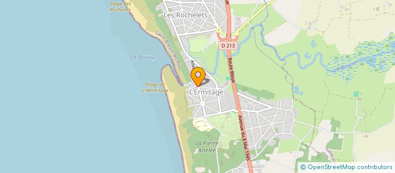localisation de l'entreprise SCCV DU MEN HIR à SAINT-BREVIN-LES-PINS