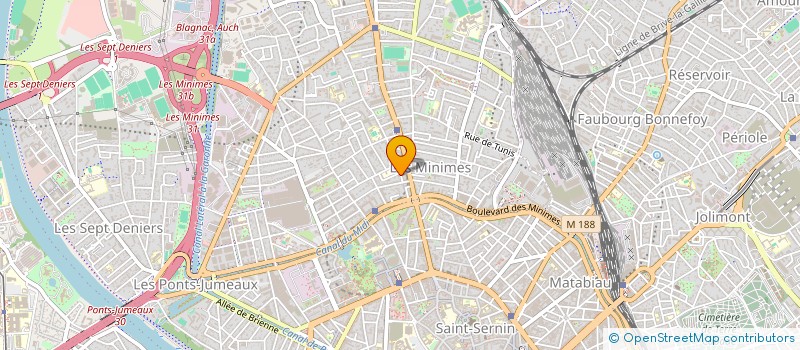 localisation de l'entreprise SCCV DU MONT VALLIER à TOULOUSE