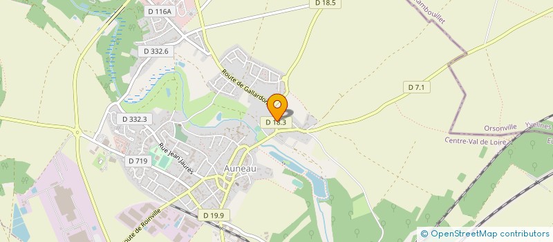 localisation de l'entreprise SCCV DU POINT DU JOUR à AUNEAU-BLEURY-SAINT-SYMPHORIEN