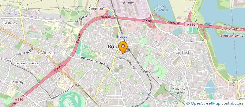 localisation de l'entreprise SCCV DU PONT DE L'ORIENT  BRUGES