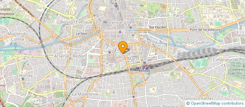 localisation de l'entreprise SCCV DU PRE BOTTE à RENNES