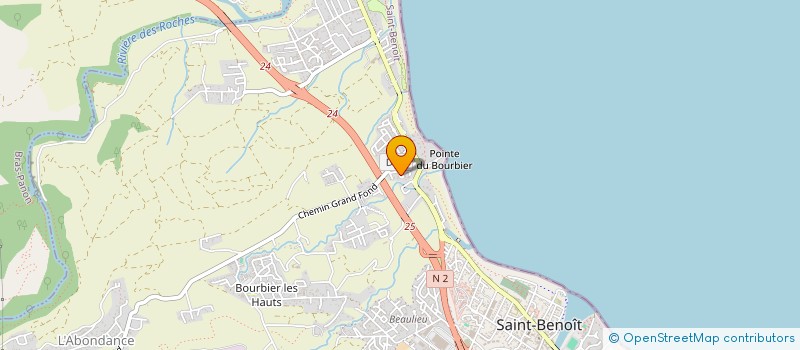 localisation de l'entreprise SCCV DU ROCHER à SAINT-BENOIT