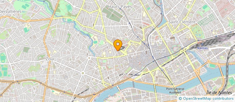 localisation de l'entreprise SCCV DU SOUS LIEUTENANT à NANTES