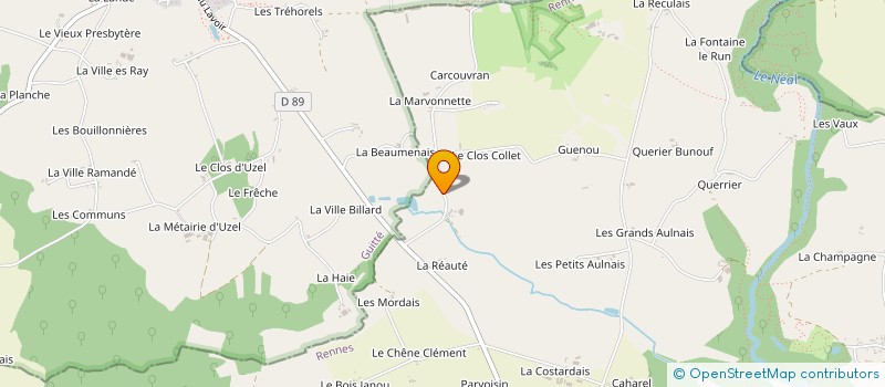 localisation de l'entreprise SCCV DUBOIS LES TOUCHES à MEDREAC