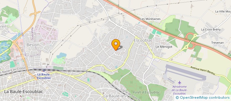 localisation de l'entreprise SCCV DUGUESCLIN III à LA BAULE-ESCOUBLAC
