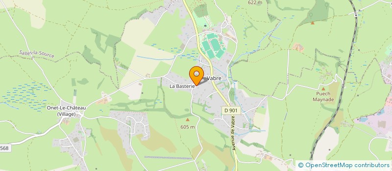 localisation de l'entreprise SCCV DUNAMIS  ONET-LE-CHATEAU