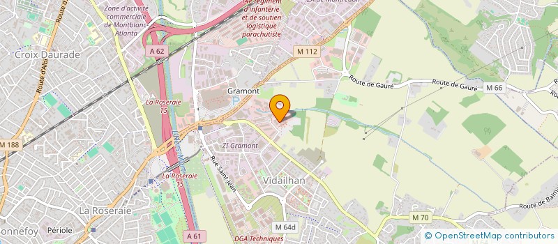 localisation de l'entreprise SCCV EAUBONNE GABRIEL PERI  BALMA