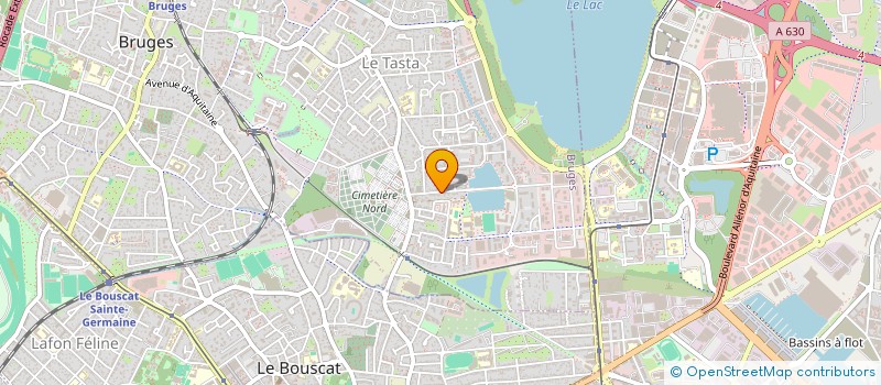localisation de l'entreprise SCCV EBC  BRUGES