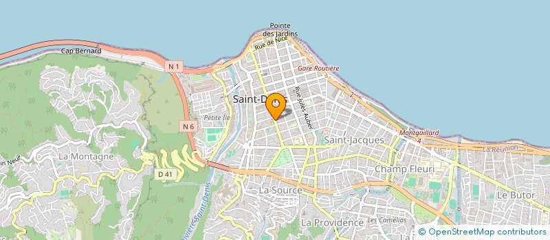 localisation de l'entreprise SCCV EDMONDO II à SAINT-DENIS