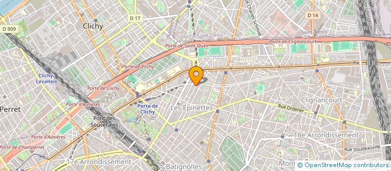 localisation de l'entreprise SCCV EMARA à PARIS