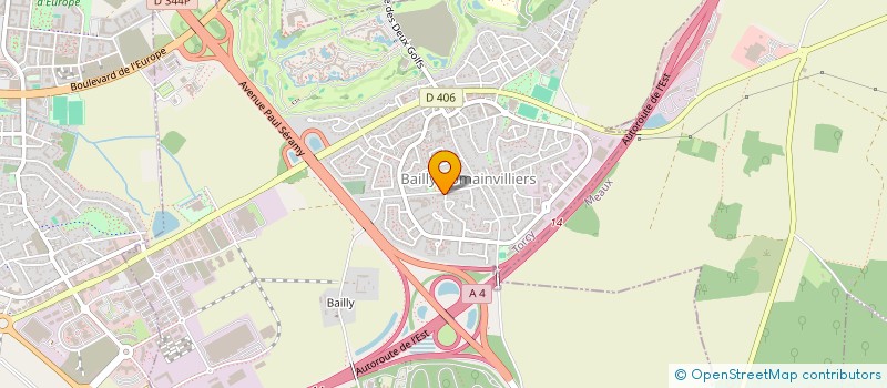 localisation de l'entreprise SCCV EMERAINVILLE DU CLOS  SERRIS