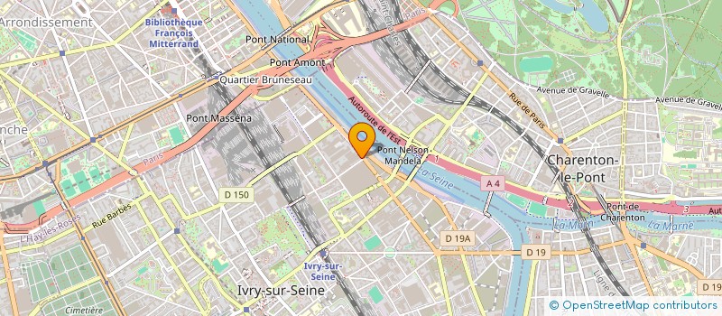 localisation de l'entreprise SCCV EMJ à IVRY-SUR-SEINE