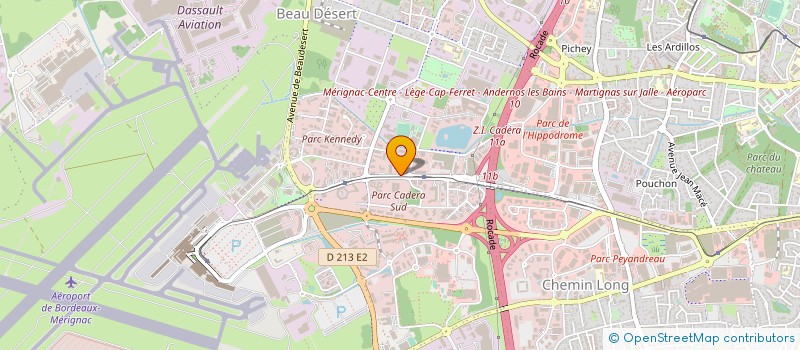 localisation de l'entreprise SCCV ESPRIT DES LOIS à MERIGNAC