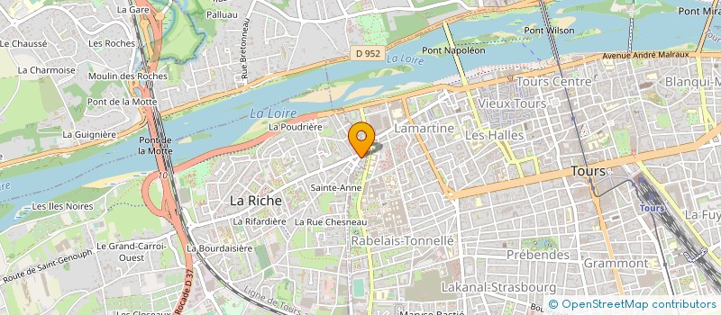 localisation de l'entreprise SCCV ETIK à TOURS