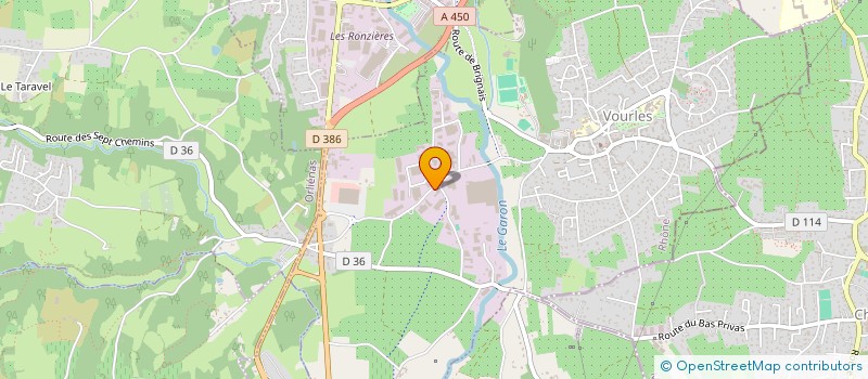localisation de l'entreprise SCCV ETOILES D'ARCY à VOURLES