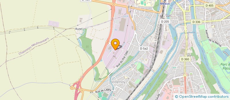 localisation de l'entreprise SCCV EU AUMALE  VILLENOY