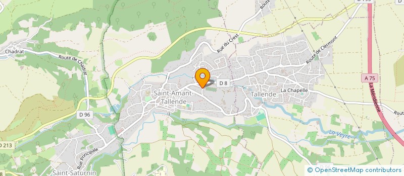 localisation de l'entreprise SCCV FAURE  SAINT-AMANT-TALLENDE