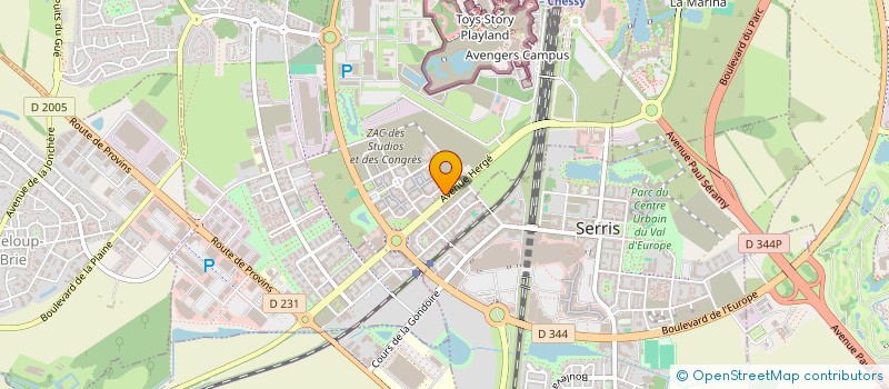 localisation de l'entreprise SCCV FIFAX - BOISSY I  CHESSY