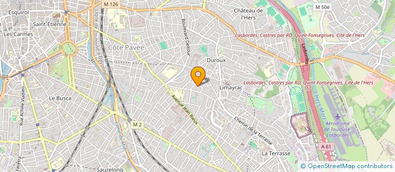 localisation de l'entreprise SCCV FIRMIS à TOULOUSE
