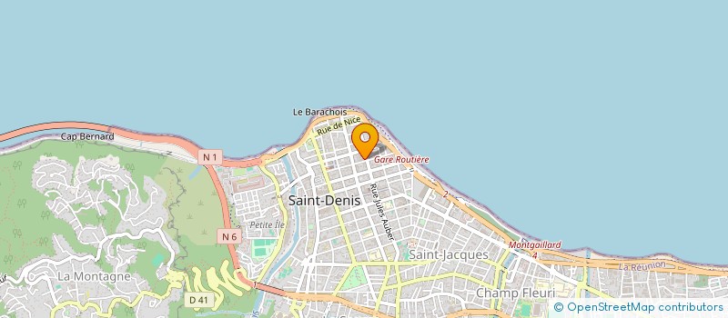 localisation de l'entreprise SCCV FK à SAINT-DENIS