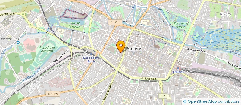 localisation de l'entreprise SCCV FLAVIE à AMIENS