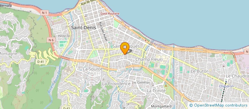 localisation de l'entreprise SCCV FLEUR DE CANNES à SAINT-DENIS