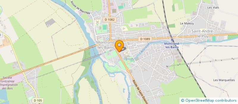 localisation de l'entreprise SCCV FLORENTIN II  MONTROND-LES-BAINS