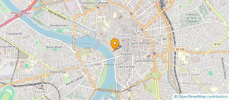 localisation de l'entreprise SCCV FOCH 5  TOULOUSE