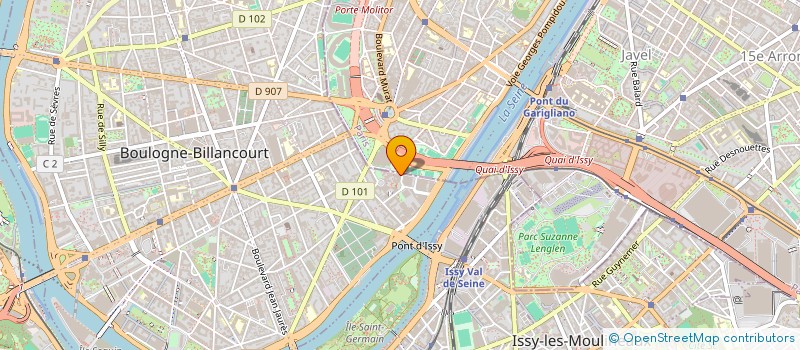 localisation de l'entreprise SCCV FRANCE TERRE PLACE RONDE à BOULOGNE-BILLANCOURT