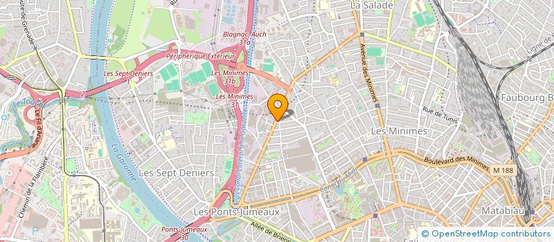 localisation de l'entreprise SCCV FREDERIC ESTEBE à TOULOUSE