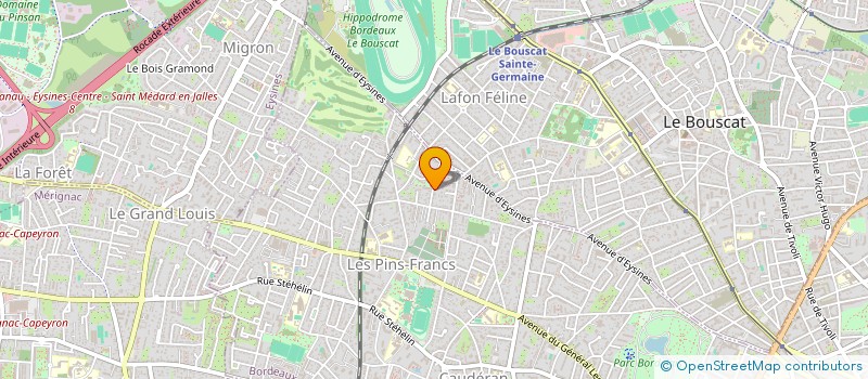 localisation de l'entreprise SCCV FUTUR PATRIMOINE à BORDEAUX