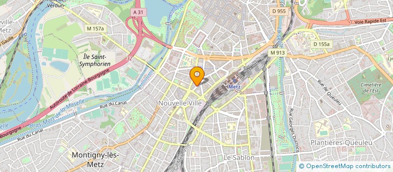 localisation de l'entreprise SCCV FUTURA-RUSSANGE à METZ