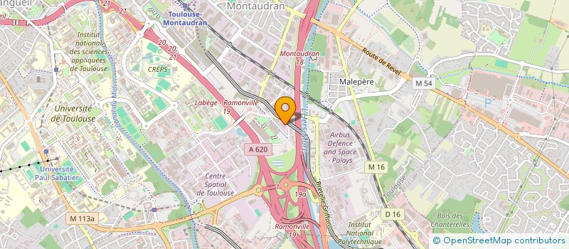 localisation de l'entreprise SCCV GALIVRY à TOULOUSE
