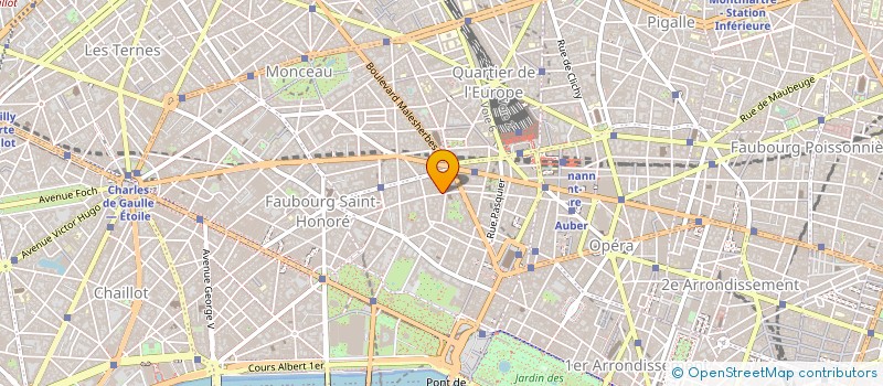 localisation de l'entreprise SCCV GARCHES GRANDE RUE à PARIS