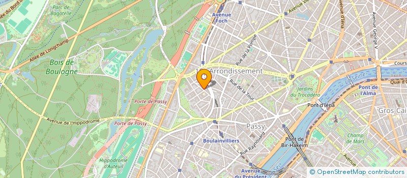 localisation de l'entreprise SCCV GAULTIER VILLA MODERNE à PARIS