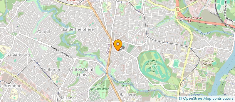 localisation de l'entreprise SCCV GB à NANTES