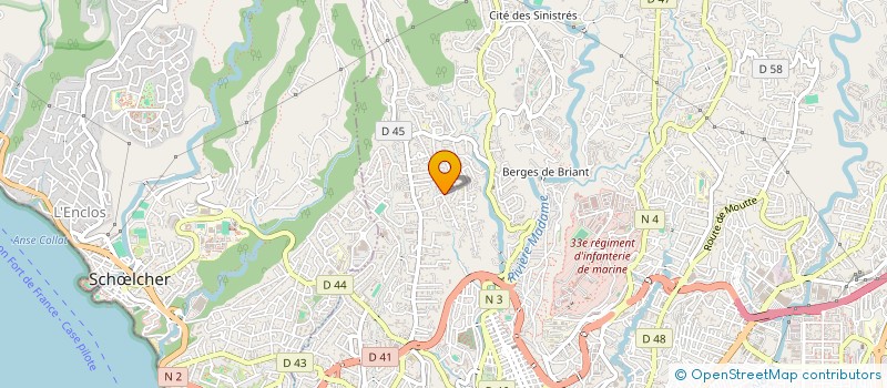 localisation de l'entreprise SCCV GILDOM  FORT-DE-FRANCE