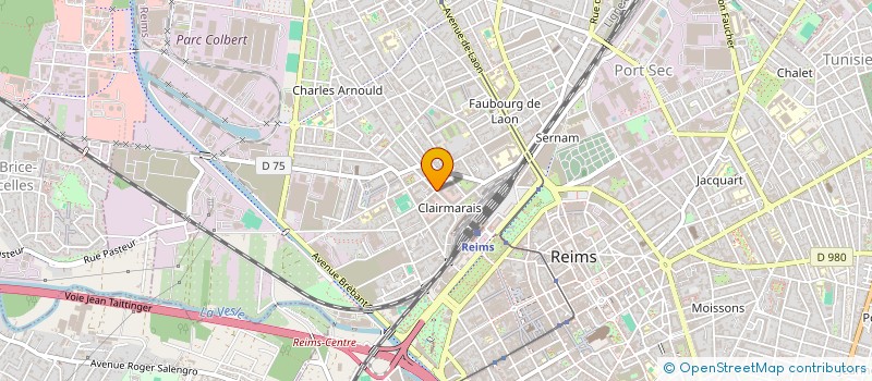 localisation de l'entreprise SCCV GOTHAM  REIMS